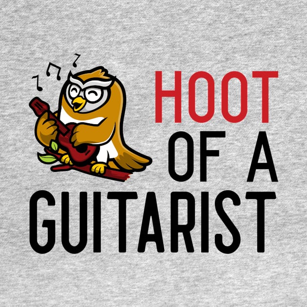 Hoot Of A Guitarist by Dont Fret Clothing